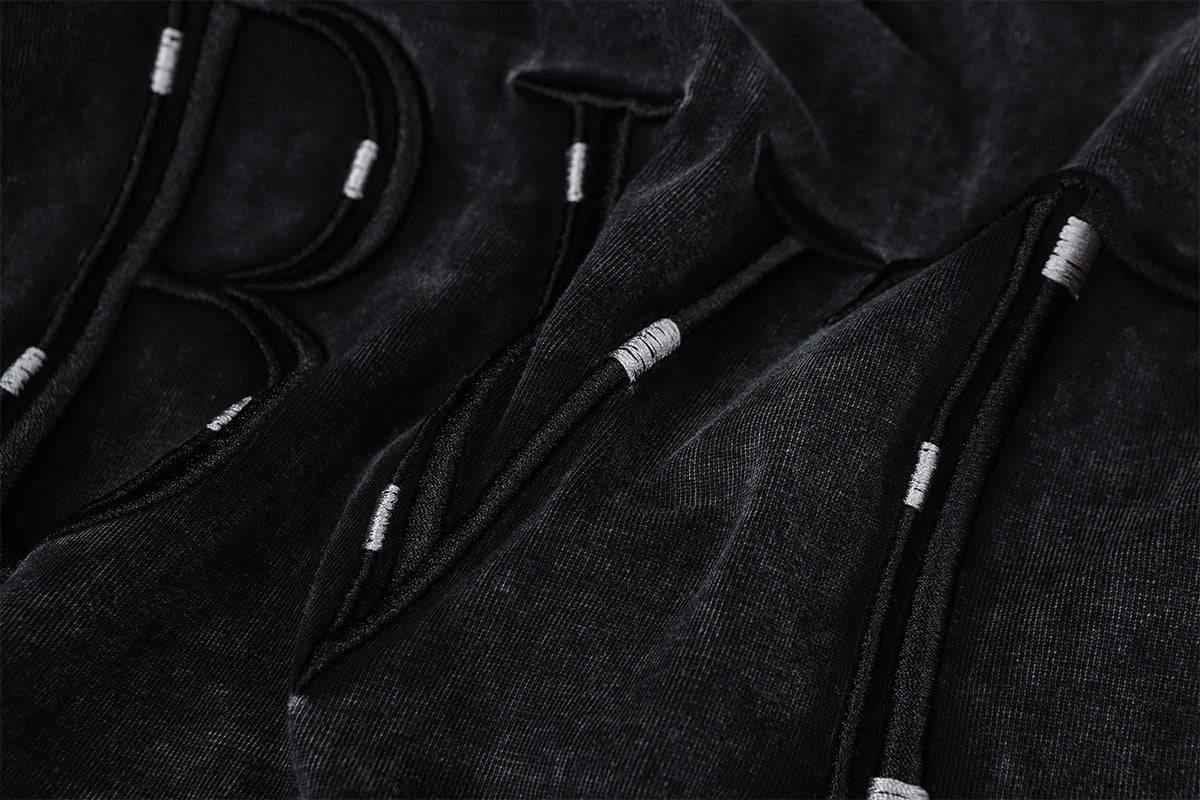 The Heritage Stitch Faux Two-Piece Zip Hoodie