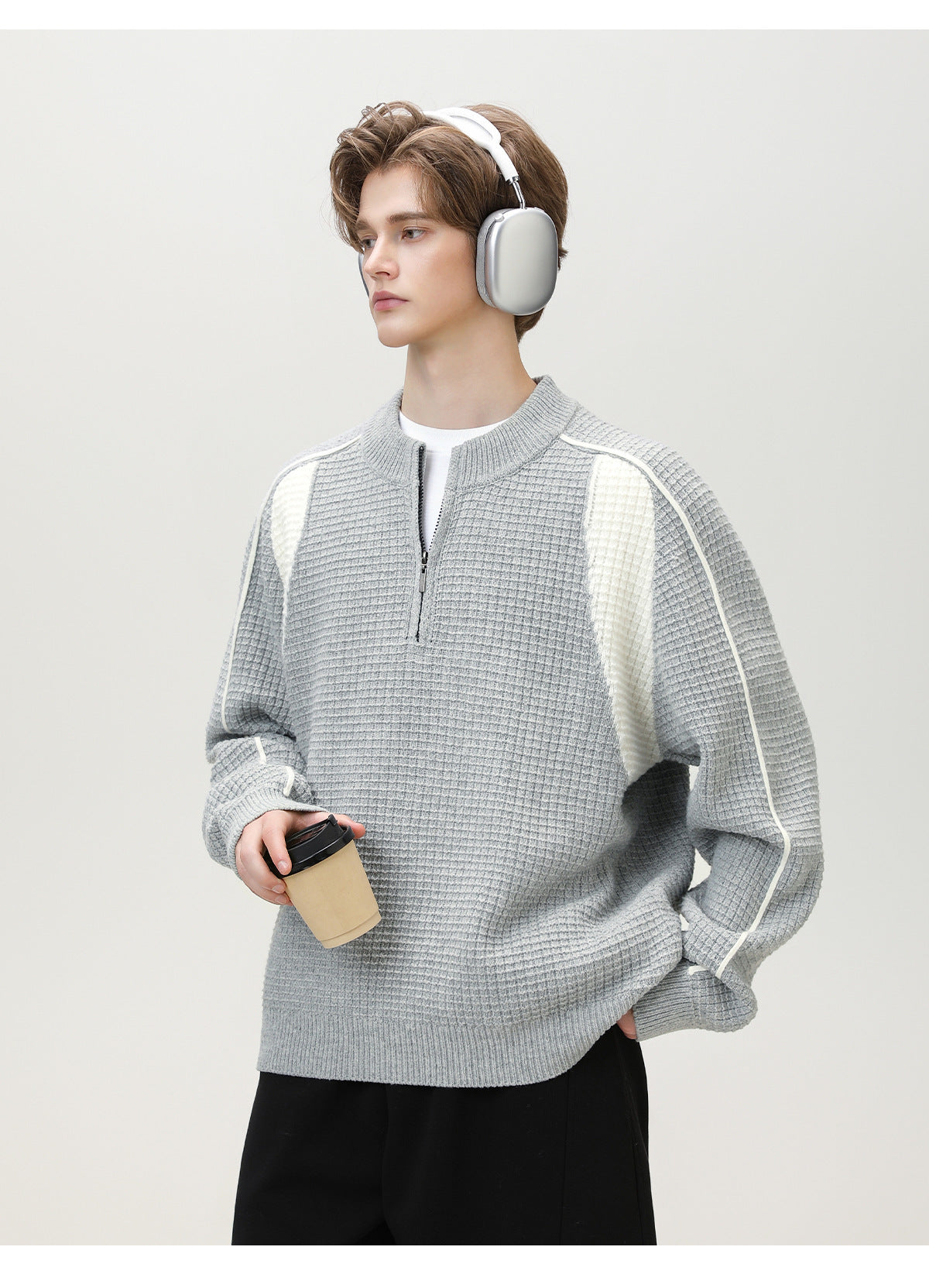 The Frostline Half Zip Sweater