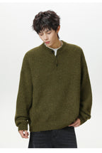 The Moss Harbor Solid Knit Sweater