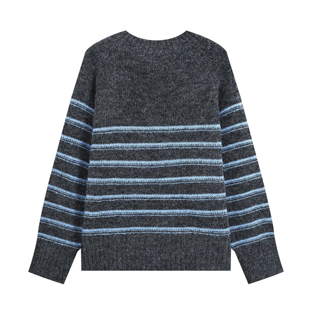 The Birch Lane Striped Knit Sweater