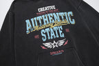 The Faded Verse Washed Zip Hoodie