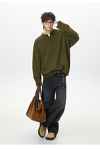 The Moss Harbor Solid Knit Sweater