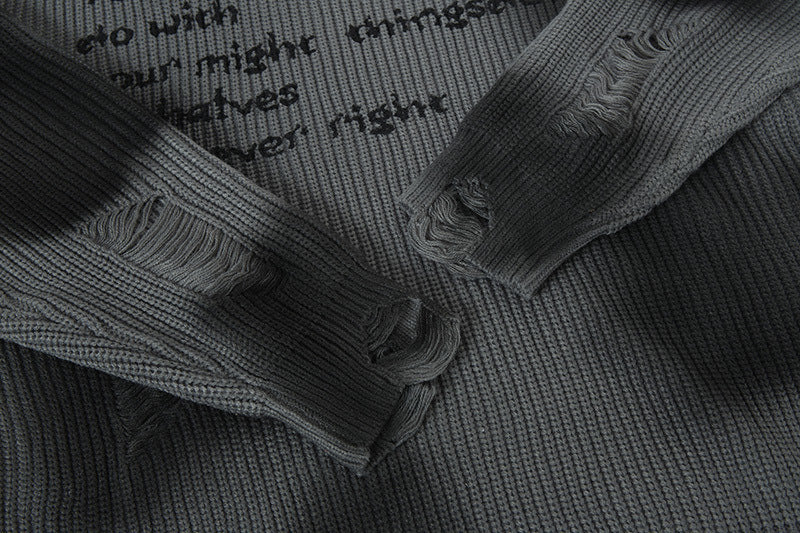 The Rosewater Drift Knit Sweater