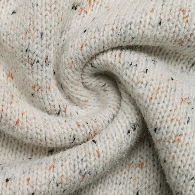 The Cloud Stitch Color Block Cardigan
