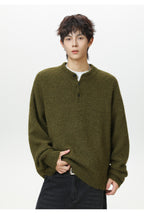 The Moss Harbor Solid Knit Sweater