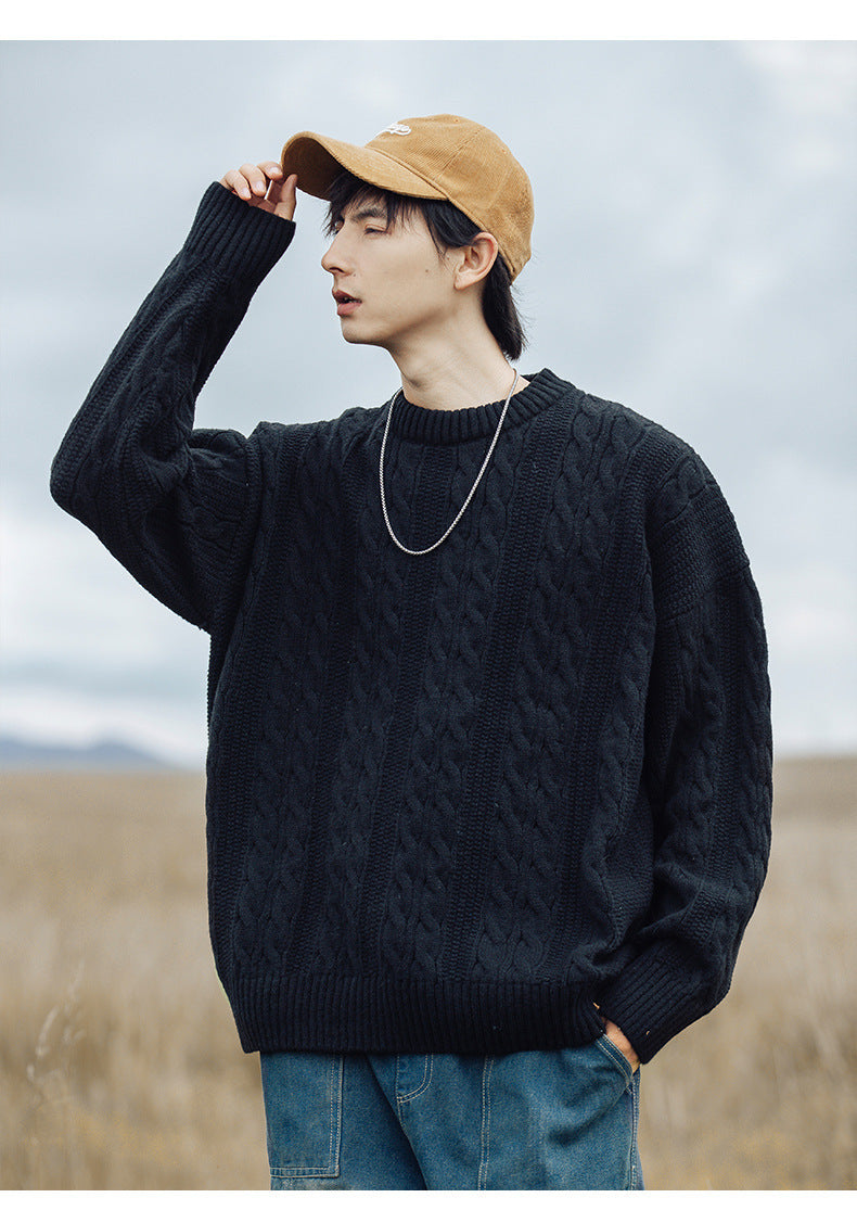 The Everyday Ember Round Neck Sweater