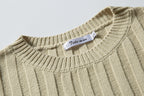 The Midnight Thread Jacquard Round Neck Sweater