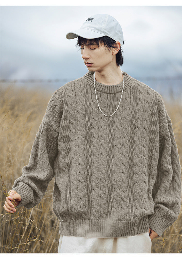 The Everyday Ember Round Neck Sweater