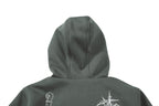 The Vintage Mosaic Patchwork Zip Hoodie