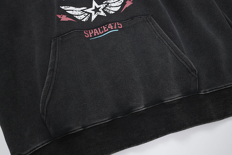 The Faded Verse Washed Zip Hoodie
