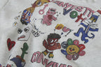 The Wild Doodle Cartoon Animal Zip Hoodie