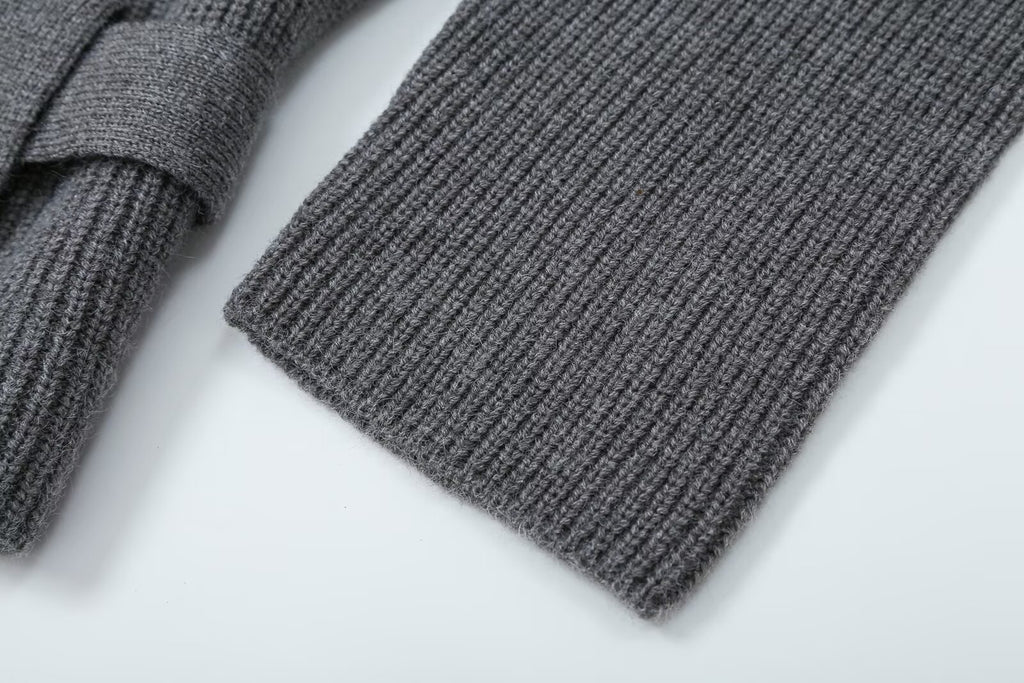 The Harbor Stone Knit Cardigan Jacket