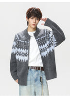 The Ember Row Stand Collar Cardigan