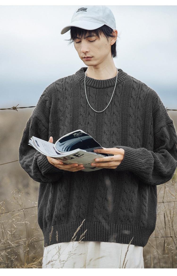 The Everyday Ember Round Neck Sweater