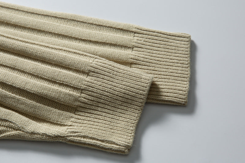 The Midnight Thread Jacquard Round Neck Sweater