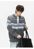 The Ember Row Stand Collar Cardigan