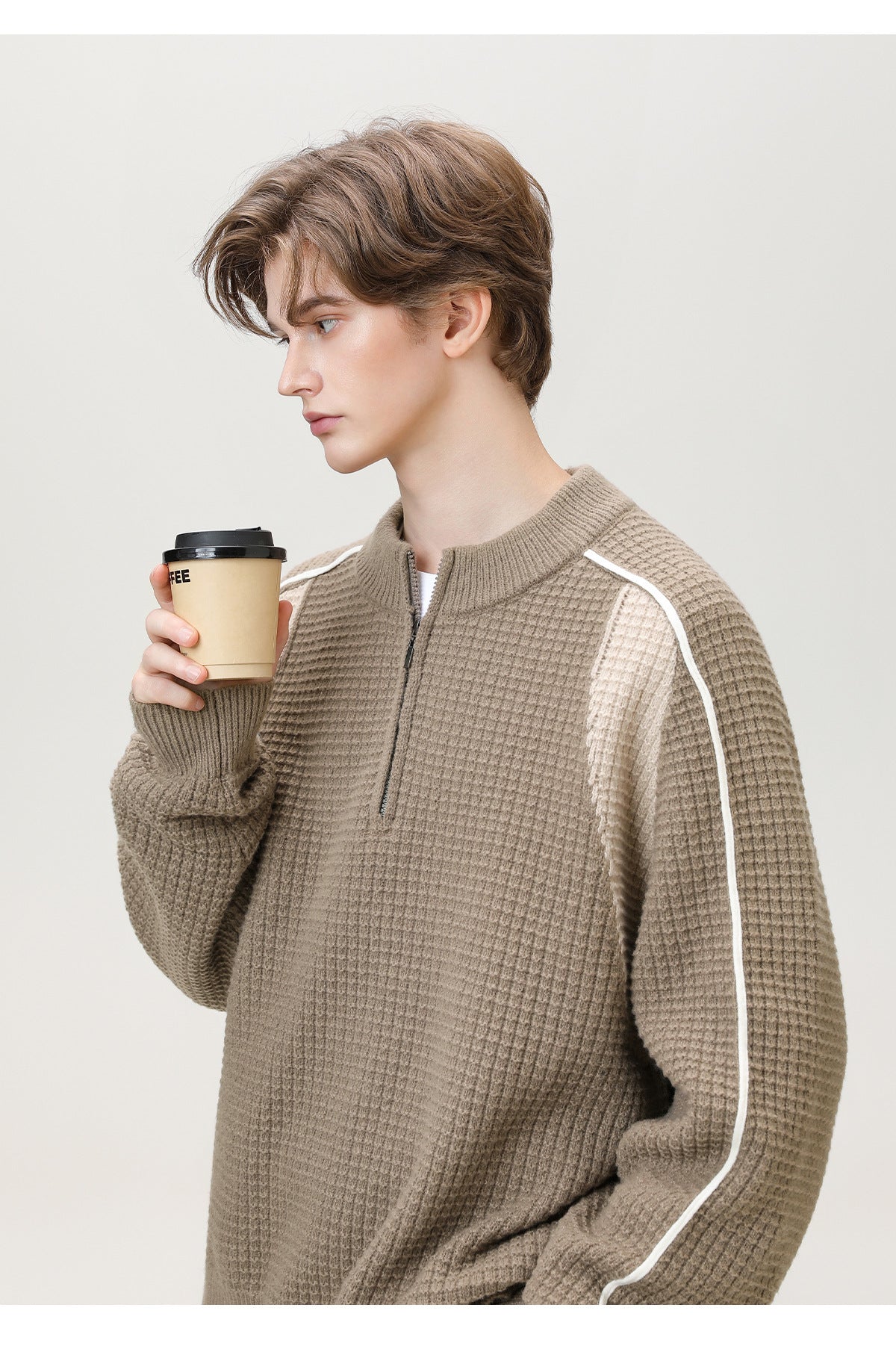 The Frostline Half Zip Sweater