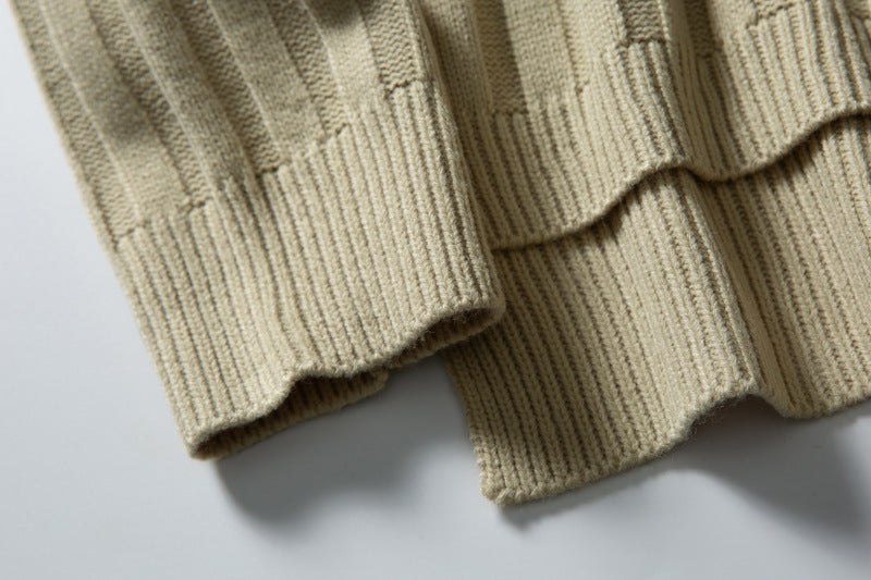 The Midnight Thread Jacquard Round Neck Sweater