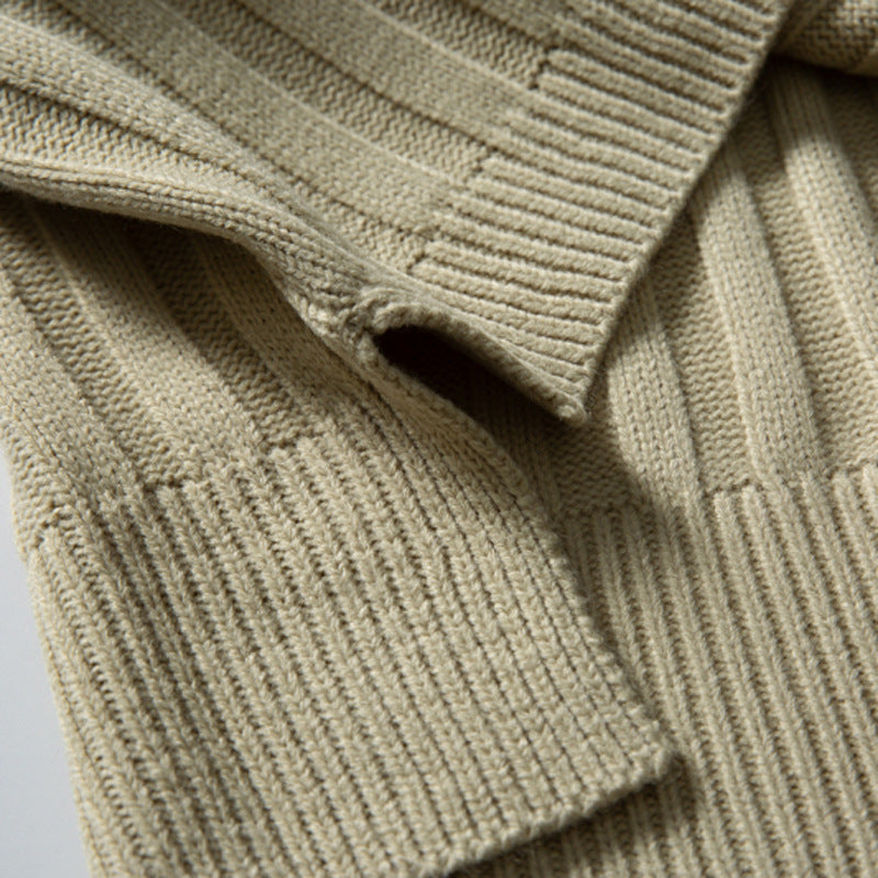 The Midnight Thread Jacquard Round Neck Sweater