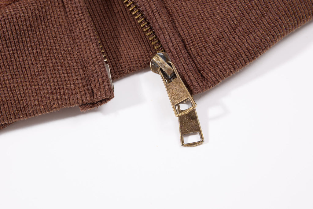 The Retro Script Zip Hoodie