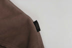 Raw Edge Deconstructed Zip Hoodie