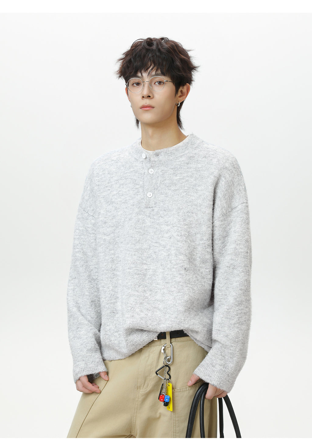 The Moss Harbor Solid Knit Sweater