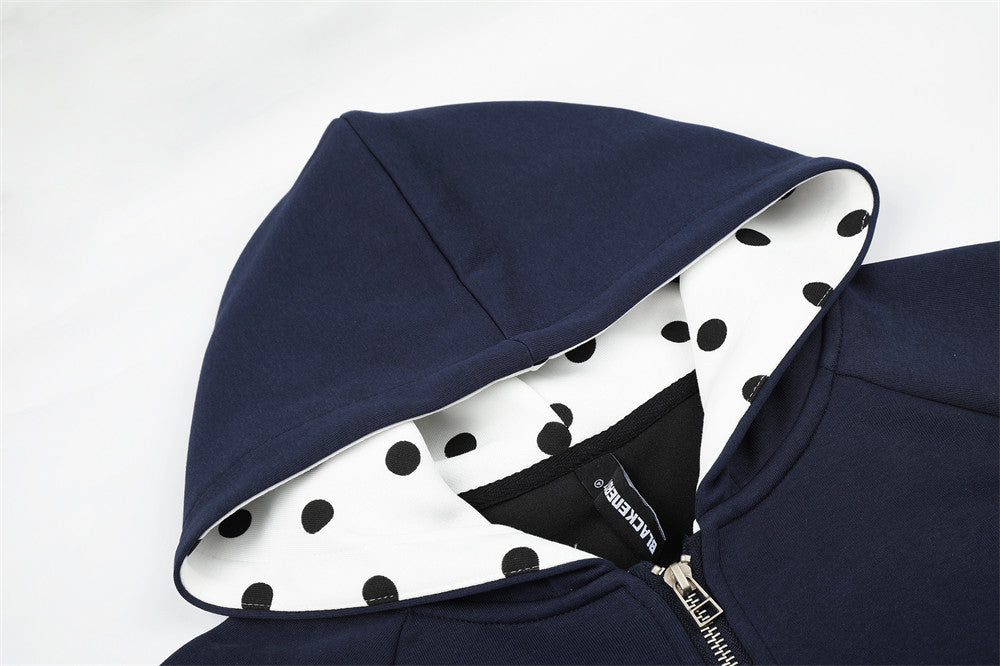 The Layered Cipher Faux Two-Piece Zip Hoodie