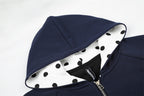 The Layered Cipher Faux Two-Piece Zip Hoodie