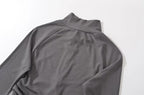 The Cocoa Drift Mock Neck Top