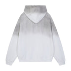 The Static Fade Spray Letter Hoodie
