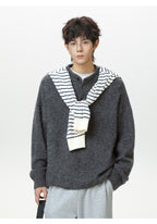 The Moss Harbor Solid Knit Sweater