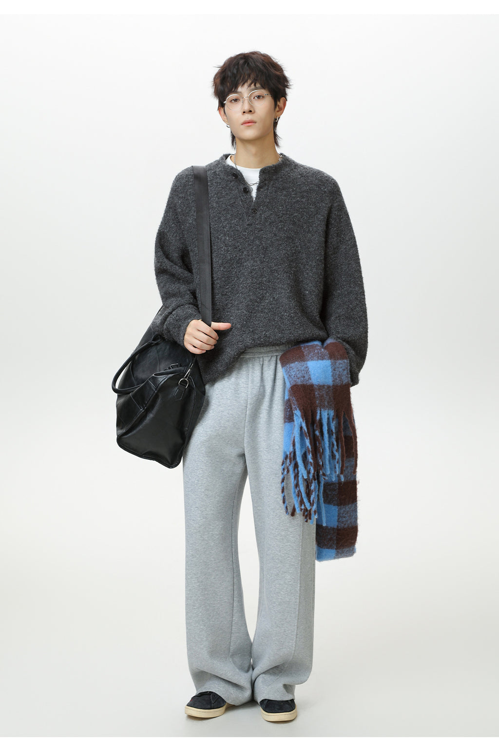 The Moss Harbor Solid Knit Sweater