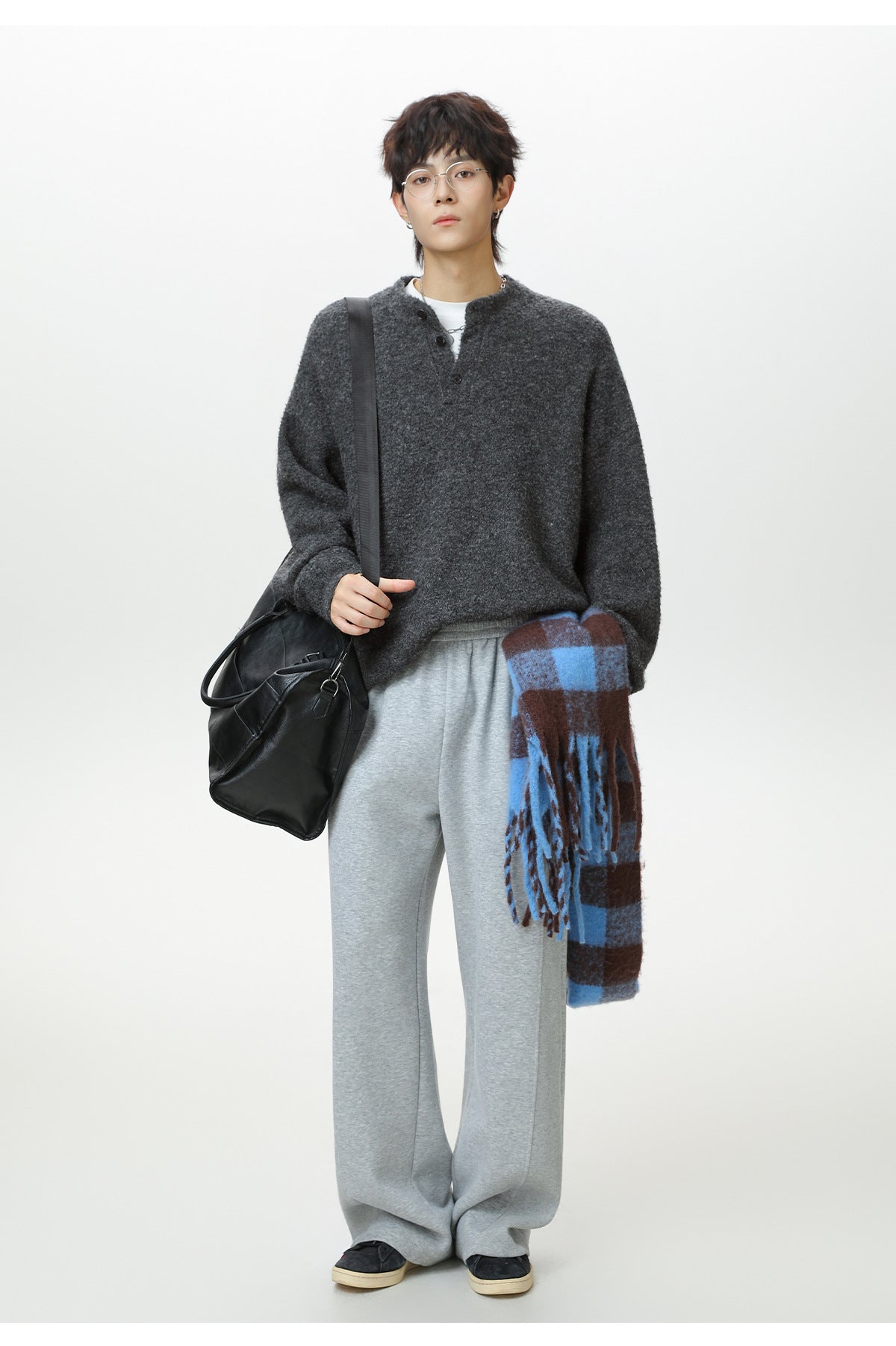 The Moss Harbor Solid Knit Sweater