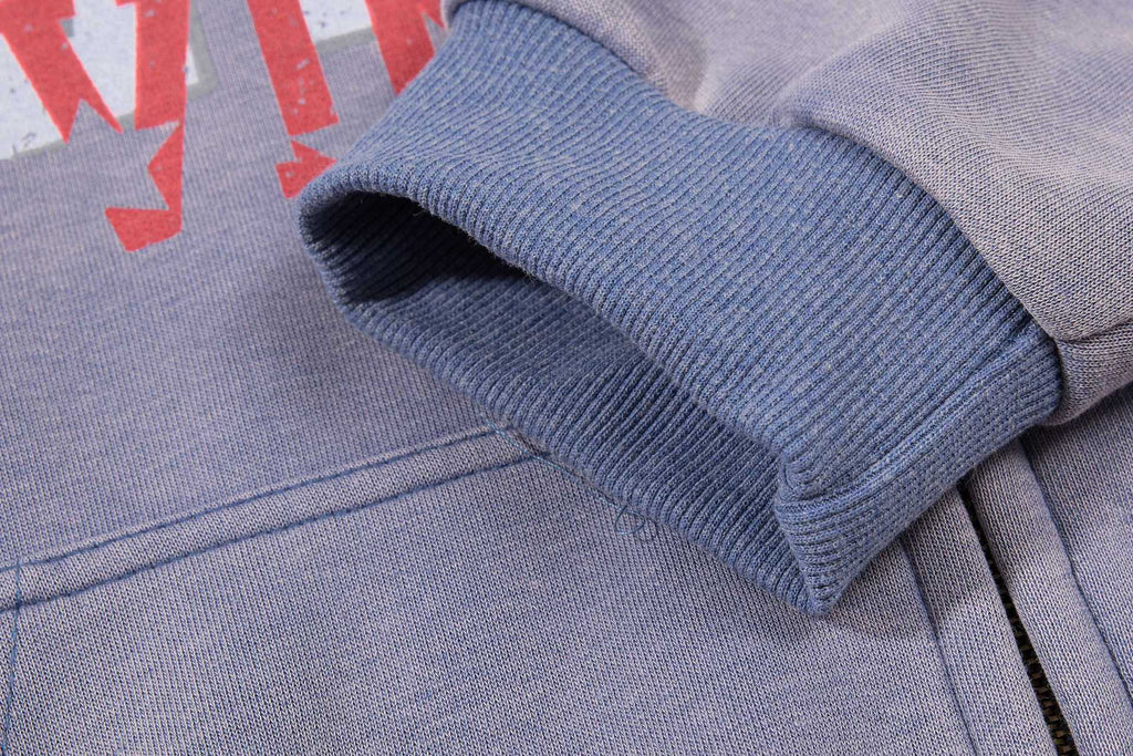 The Retro Script Zip Hoodie