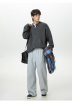 The Moss Harbor Solid Knit Sweater