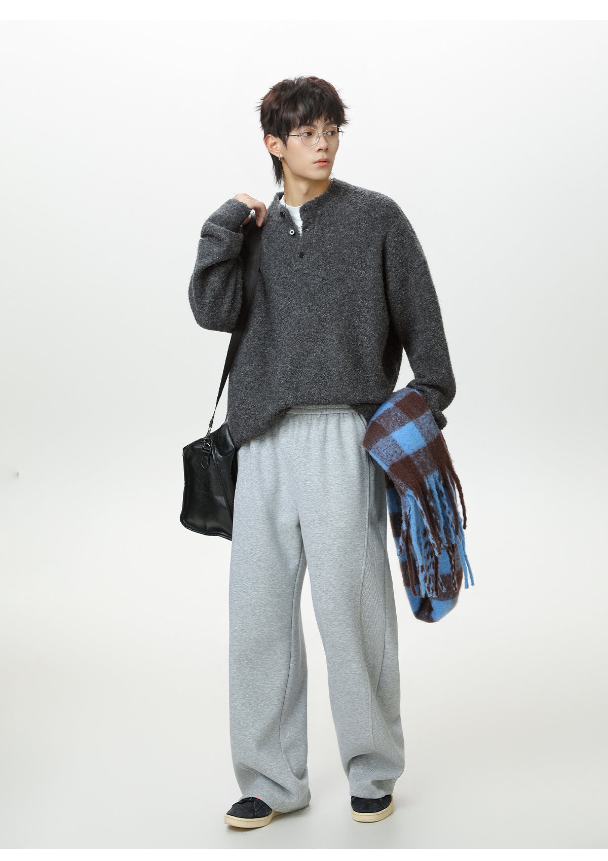 The Moss Harbor Solid Knit Sweater