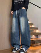 Indigo Drift Baggy Jeans