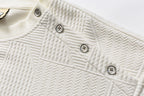 The Ivory Script Embroidered Fleece Sweatshirt