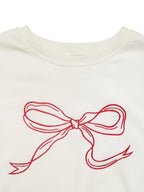 The Ribbon Bloom Bowknot Sweatshirt