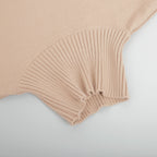 The Ivory Frost High Neck Sweater