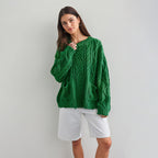 The Meadow Mist Round Neck Sweater