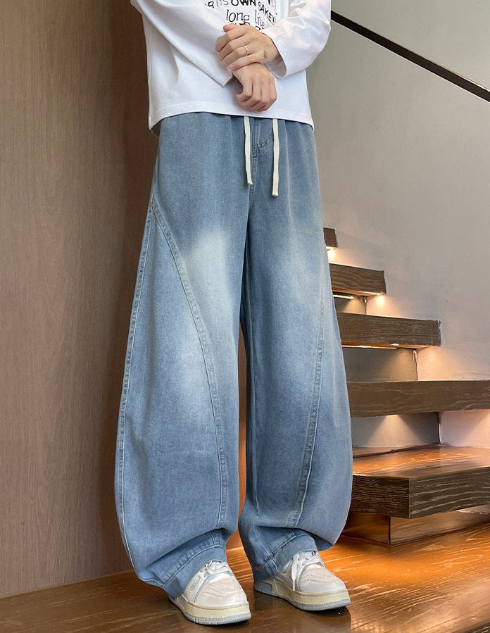 Indigo Drift Baggy Jeans