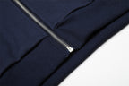 The Layered Cipher Faux Two-Piece Zip Hoodie