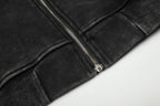 The Patchwork Crest Vintage Hooded Jacket
