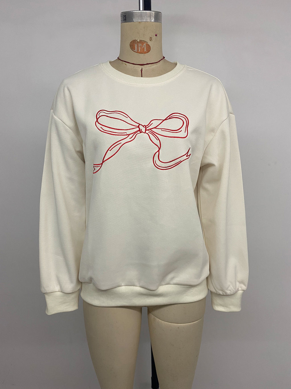 The Ribbon Bloom Bowknot Sweatshirt