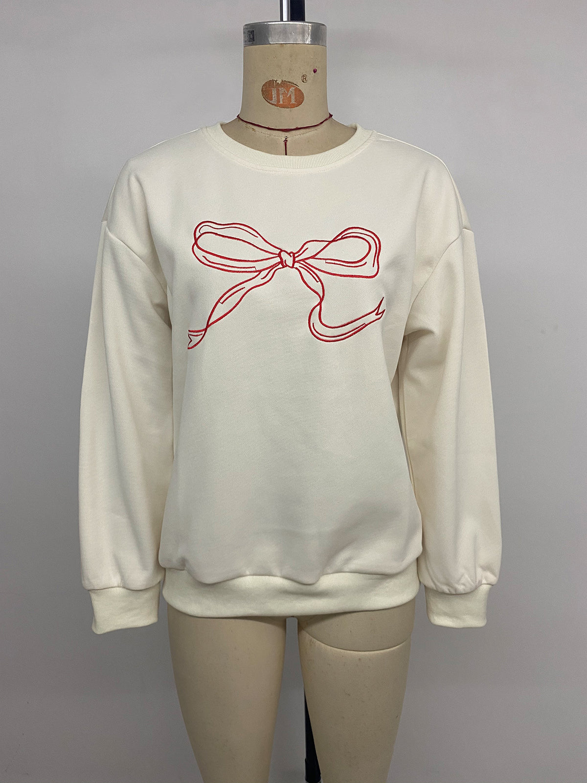 The Ribbon Bloom Bowknot Sweatshirt