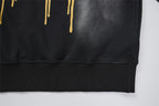 The Static Fade Spray Letter Hoodie