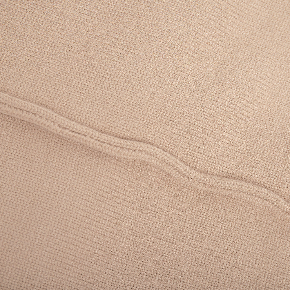 The Ivory Frost High Neck Sweater