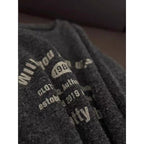The Midnight Plush Velvet Crewneck Sweatshirt