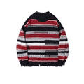 The Monochrome Block Striped Sweater